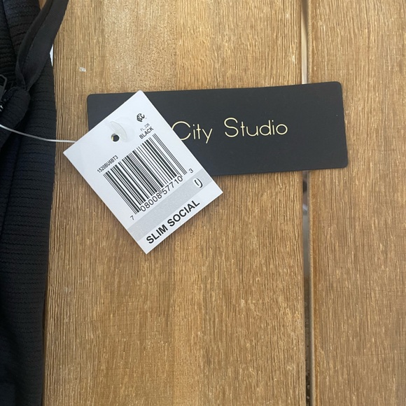 City Studio Womens Slim Social Mini Black Dress, Size 0 - Picture 3 of 4